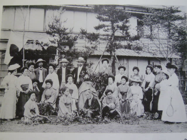軽井沢の広岡浅子 明治39年 58歳 軽井沢文化遺産保存