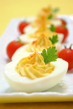 茹で卵の 簡単オードブル デビル エッグ 四万十住人の 簡単料理ブログ