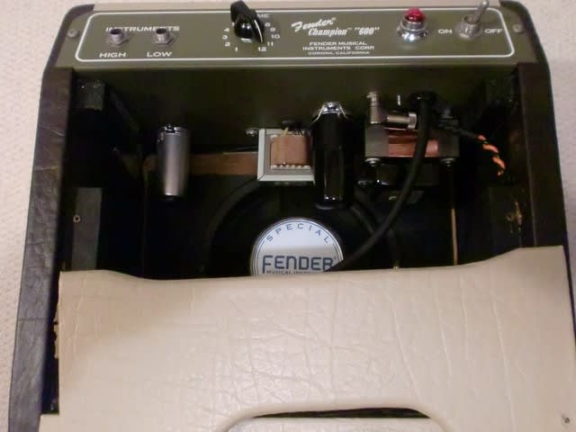 Fender Champion600 改造計画／実行編 - HONDA RACING / Reborn