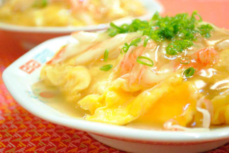ふんわり卵の 白だし 天津飯 四万十住人の 簡単料理ブログ