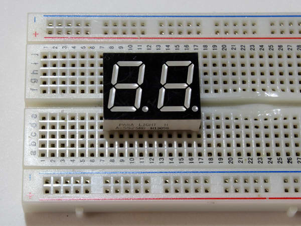 Arduino備忘録 13 2桁7セグledでカウントアップ 初歩の電子工作とデジカメの日記