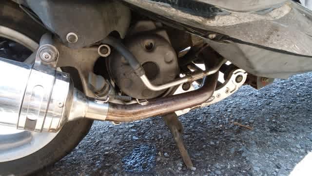 ヤマハ マジェスティ１２５ オイル交換 お山に行こう