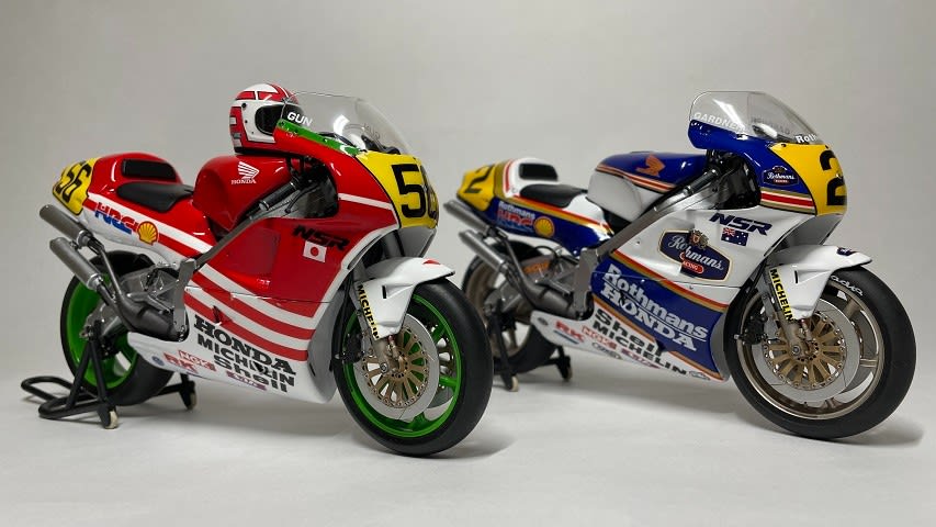 LE NSR500巨摩郡 珍し 1/12 バリバリ伝説 LE NSR500巨摩郡 珍し 1/12 バリバリ伝説