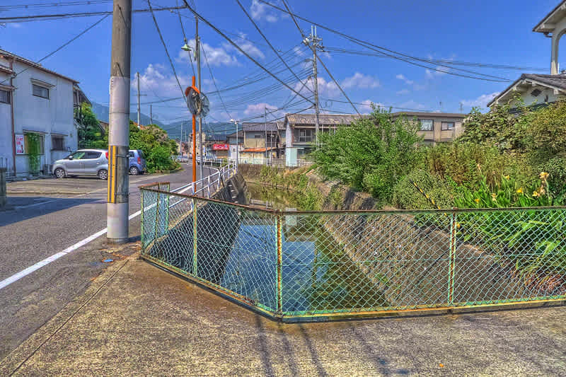 太田川/奈良県葛城市尺土,川の写真,青空,日立造船尺土団地,ホース格納箱,近鉄電車,画像 美しい星 太田川/奈良県葛城市尺土,川の写真,青空,日立造船尺土団地,ホース格納箱,近鉄電車,画像 美しい星