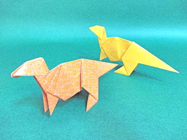 折り紙 フクイサウルス 折り方動画 創作折り紙の折り方