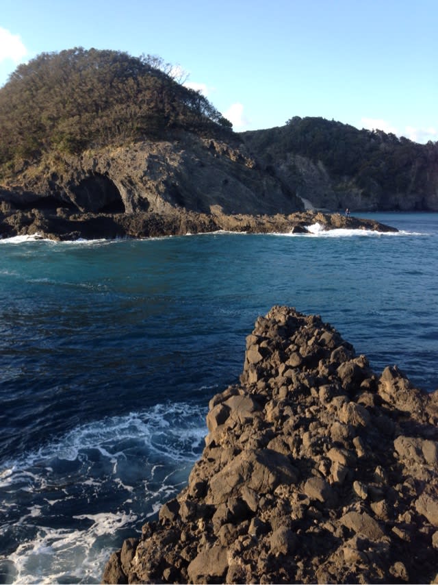 磯釣りin南伊豆 シケ男の釣り キャンプ