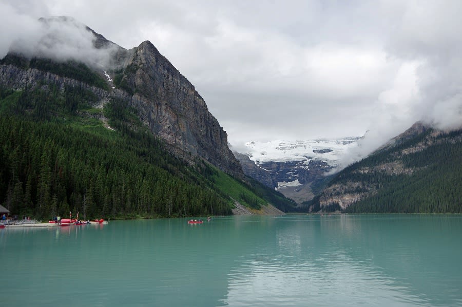 カナダの旅 ４ カナディアンロッキー五大氷河湖 めいすいの写真日記