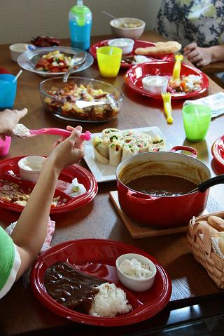 カレーパーティー Selfish Mommy Kitchen