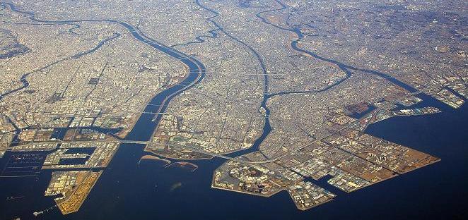 都市を眺める (1) 東京 Tenkuu Cafe a view from above