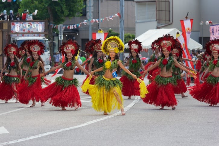 Team Tiare By Tiare Tahitians よさこい祭り 16 こころのまま