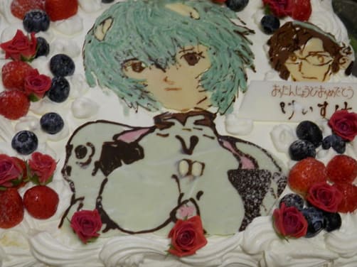 キャラクターのケーキ オススメです 福島市のバー キャラクターズ フォースと共にあらんことを