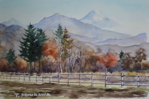 2012年11月のブログ記事一覧-水彩画を友として ： 旧退職おじさんの水彩画日記