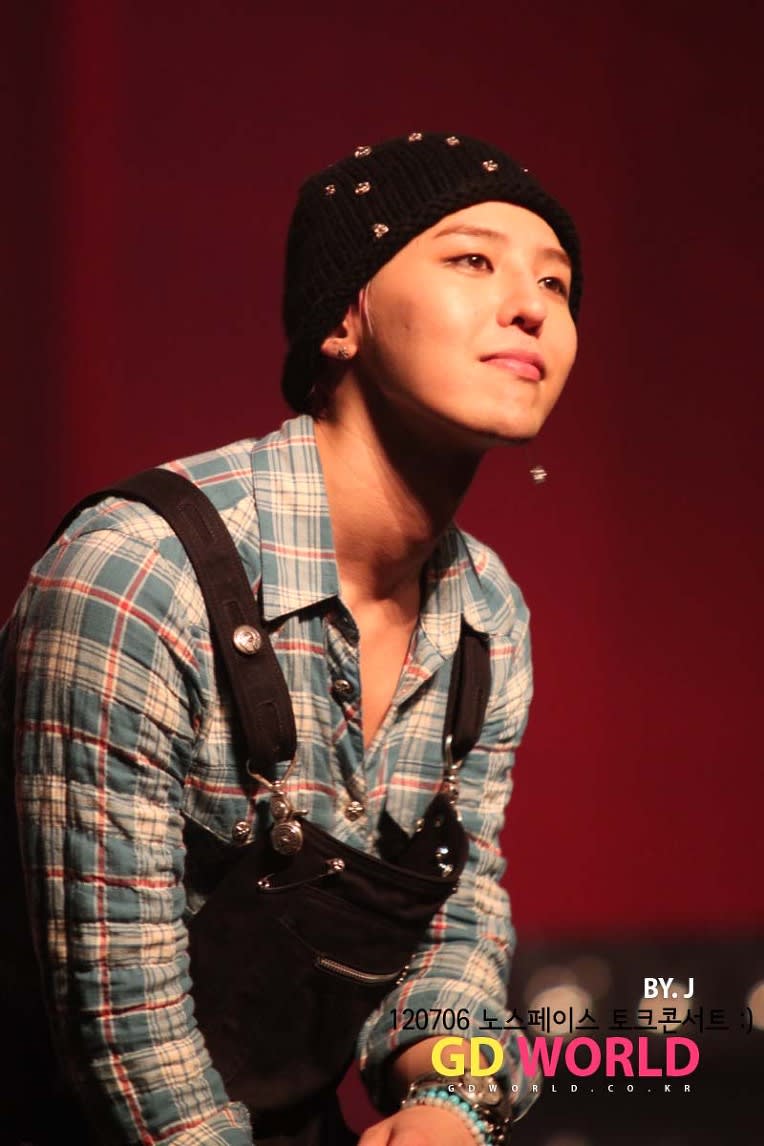 PHOTOS]20120706 The North Face "Never Stop Dreaming" Talk Concert Fancam  (G-Dragon) - BIGBANG! Check it out!