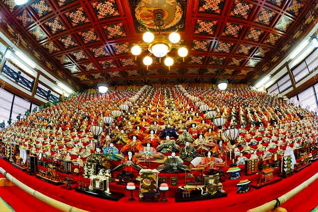 可睡斎ひなまつり その壱 なないろ