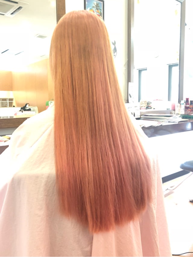ダブルカラー ピンク エルーメン Leopard Hair Style Blog 千葉みなとにある女性スタッフのみの美容室 レオパードヘアスタイルブログ