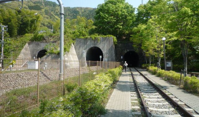 新旧三つのトンネル