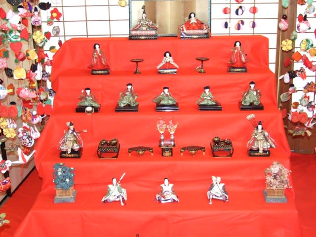 昭和初期の雛飾り