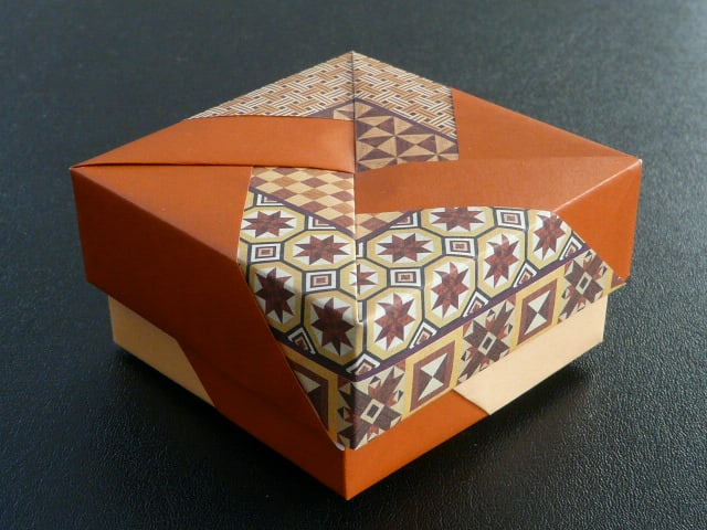 折り紙 ユニット箱 えつこのマンマダイアリー