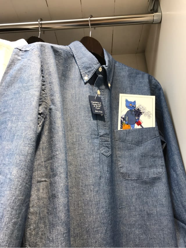 25周年プルオーバー入荷 さだや日記 創業93年目メーカーズシャツ鎌倉広島店のフランチャイズとオフプライスショップネクストを営んでます