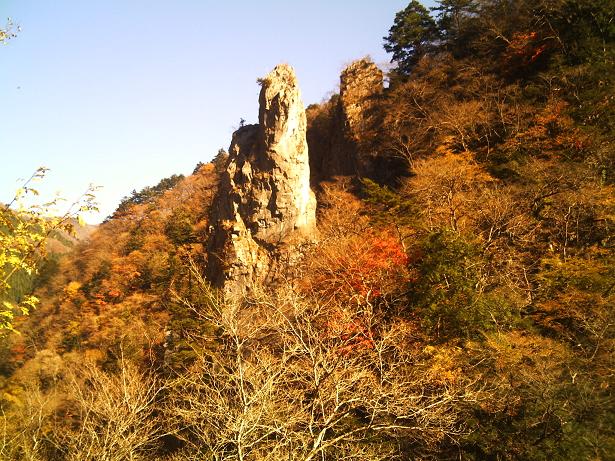 一石山神社から急登、梵天岩を臨み、見晴台へ