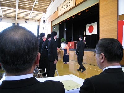 卒業式 その４ 能代高校同窓会