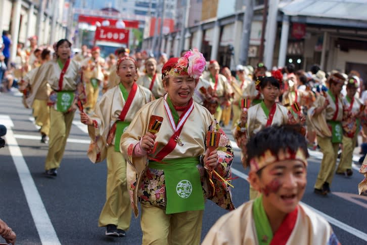 ネットでよさこい高知 よさこい祭り 16 こころのまま