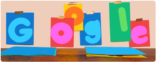 Googleのロゴ 21年 父の日 Etoile