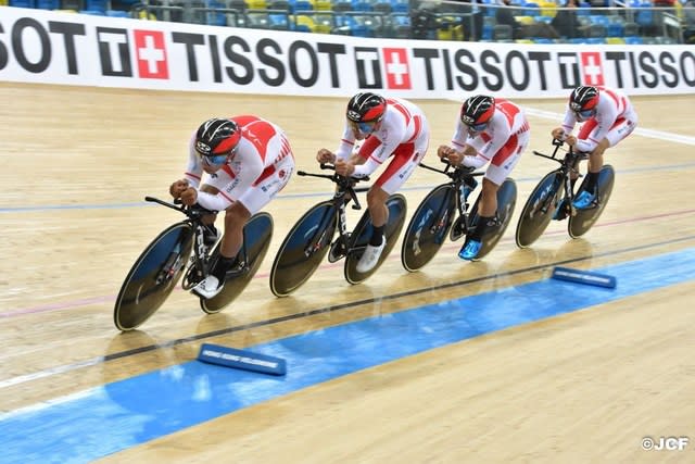 Report】一丸尚伍、UCI・WCトラック第6戦、日本チームは4分3秒202で10