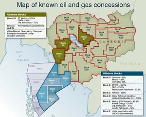 タイと国境未画定の海上油田 共同開発交渉再開の機運高まる カンボジア経済 タイと国境未画定の海上油田 共同開発交渉再開の機運高まる カンボジア経済