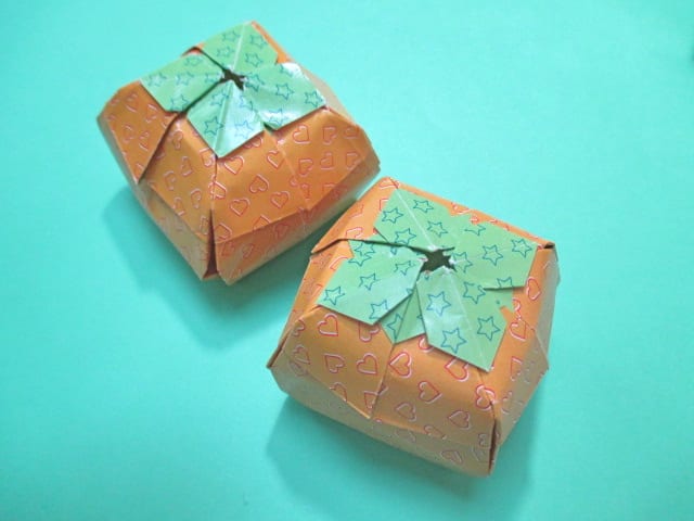 柿のおりがみ 折り方動画 創作折り紙の折り方