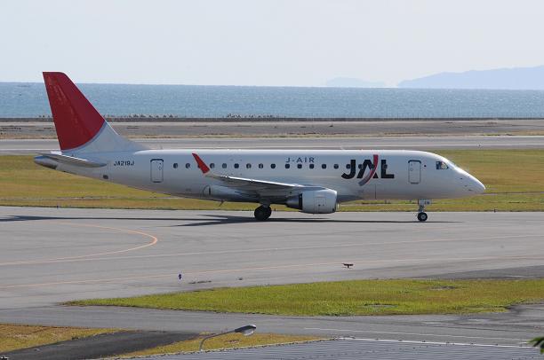 Jal 大分空港の定期便の機材が変わった Sky Blue