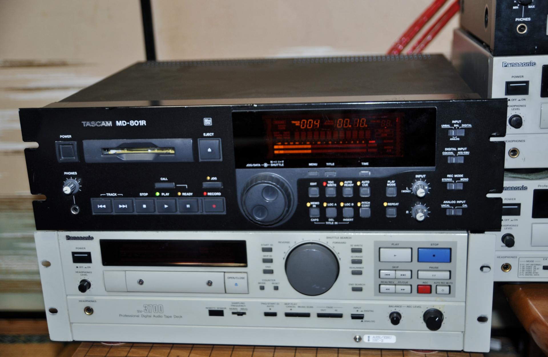 TASCAM MD-801R が来た - Mr.トレイルのオーディオ回り道 TASCAM MD-801R が来た - Mr.トレイルのオーディオ回り道