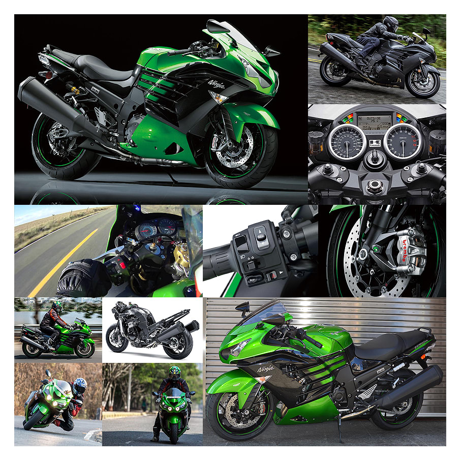 大型バイク ZX-14R zx14r Kawasaki - カワサキ