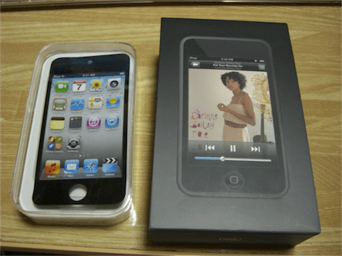 iPod Touch 4th購入 - きままに旅日記&Mac