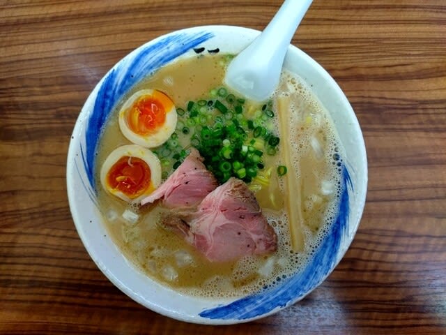 魚介ラーメン 煮玉子 麺や 福座 咲ちんのパパ上日記