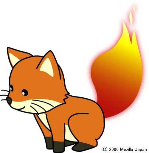 妙に可愛いfirefoxのマスコットキャラクター コーヒー屋さんのマスター日記