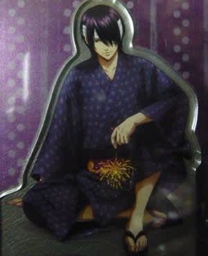 銀魂つままれとかスタンドとか缶バッジとか 黒魂