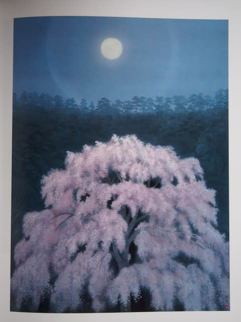 東山魁夷をめぐる旅 16【花明り】 - ぶらっとJAPAN 東山魁夷をめぐる旅 16【花明り】 - ぶらっとJAPAN