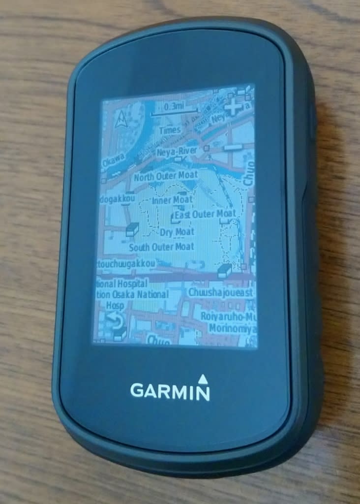 GARMIN eTrex Touch 35 その② - 青の島とボッチライダー