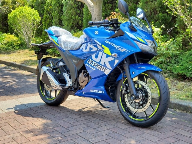 新型ジクサー２５０ＳＦサーキット入門に如何でしょうか！ - 広川