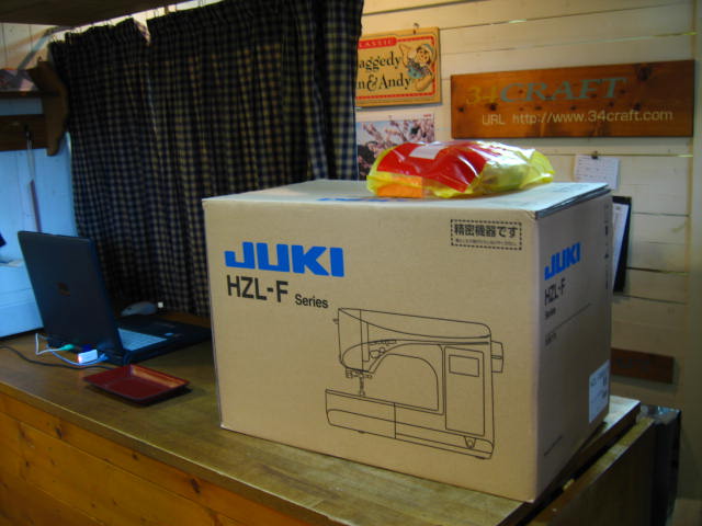 3月21日（祝）JUKIエクシードHZL-F600JP（株）しもだミシン - 大阪のミシン専門店しもだミシン*しも店長のブログ