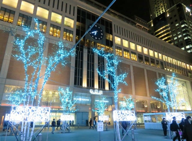 札幌 街の一コマ Jr札幌駅 夜景シリーズ コツコツ歩き隊