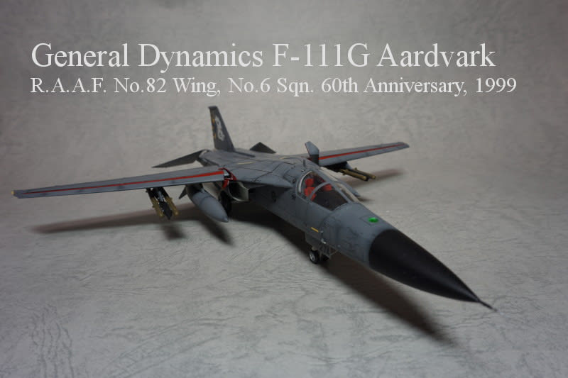 1/72】ゼネラル・ダイナミクスF-111Gアートバーグ 1/72】ゼネラル・ダイナミクスF-111Gアートバーグ