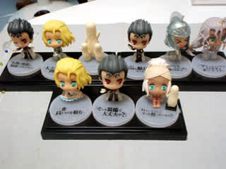 ちまい大天使と書記官達が来たよ めろんそーだ