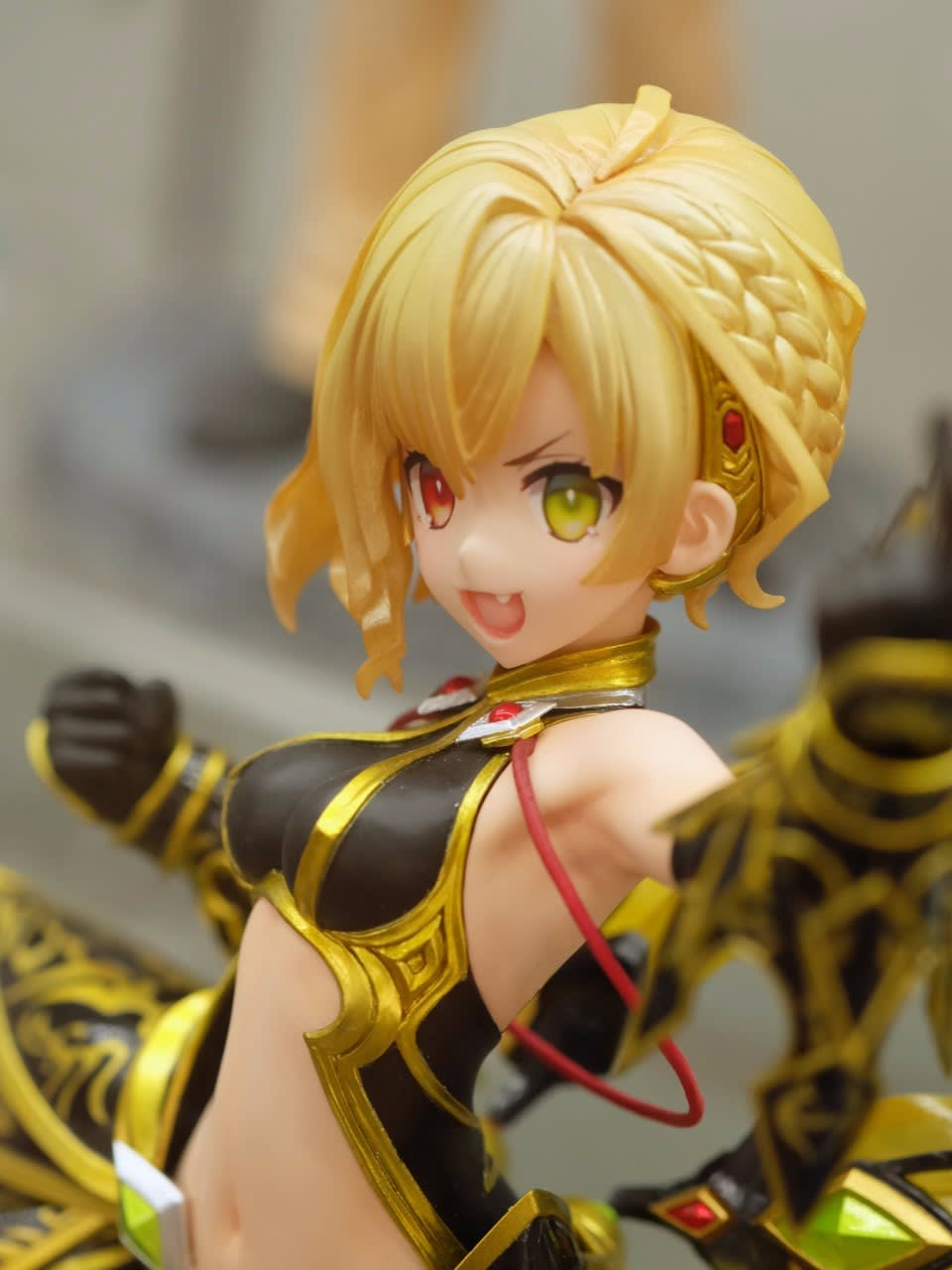 コトブキヤ 白猫プロジェクト シャルロット フェリエ Soul Of Knights サンプル展示 3dの立体視でフィギュアを眺めるブログ 空き家