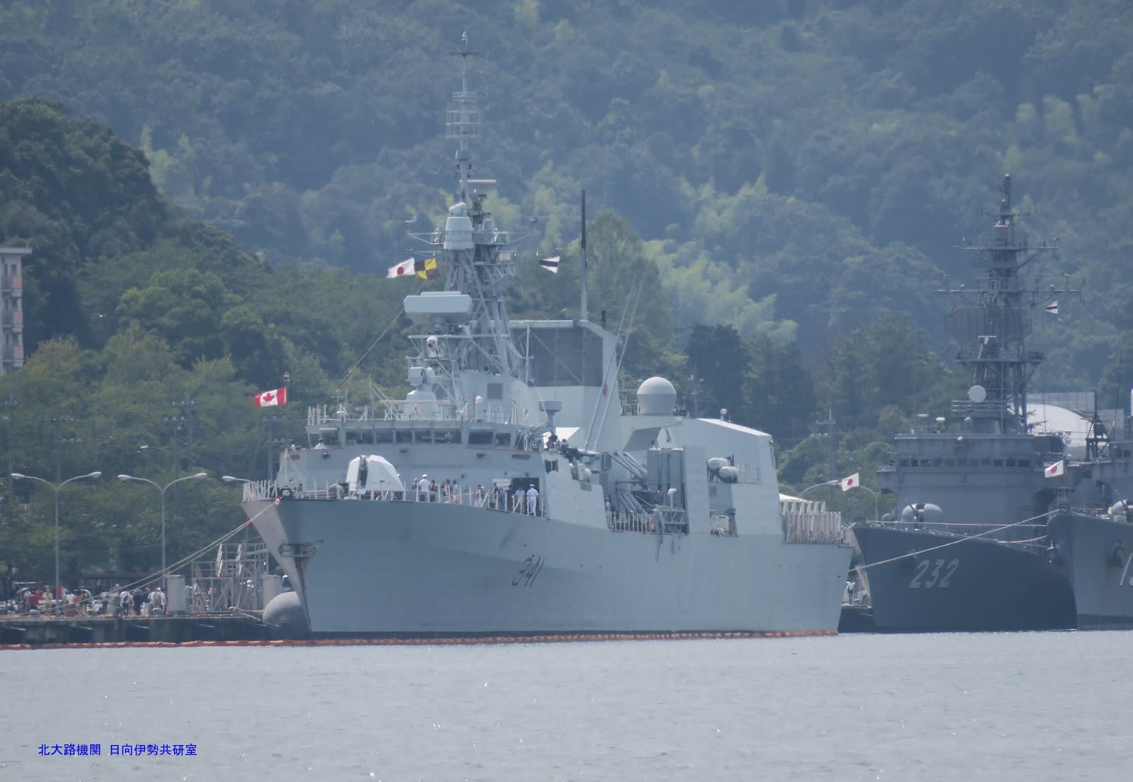 G3x撮影速報 カナダ海軍オタワ舞鶴寄港 Hmcs Ottawa一般公開 19 08 24 北大路機関