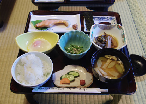 朝食 福島屋の朝食