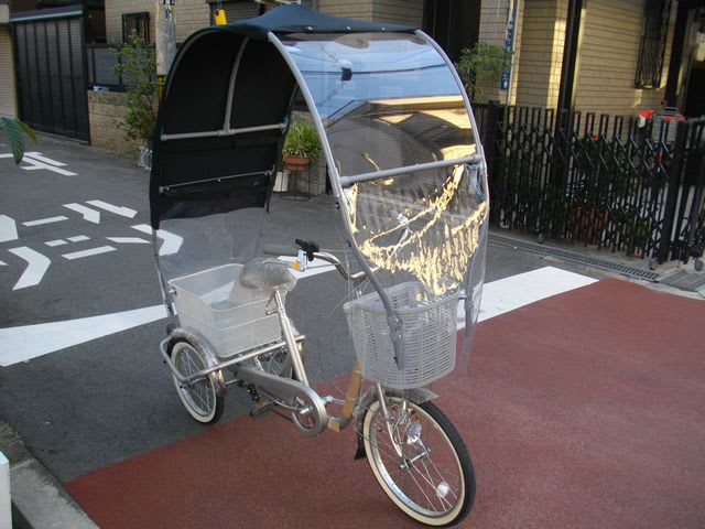 自転車 屋根 コロポックル