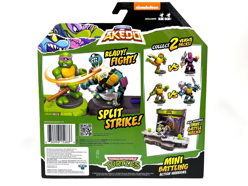 Moose Toys LEGENDS OF AKEDO TMNT VS PACK PART3 - FTS Moose Toys LEGENDS OF AKEDO TMNT VS PACK PART3 - FTS