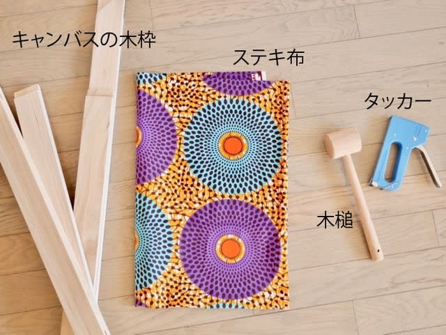 ファブリックパネルを作るの巻 ねこもしゃくしも
